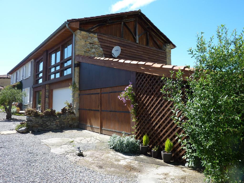 Loft Atypique Bed & Breakfast Villeneuve-de-Riviere Exterior photo