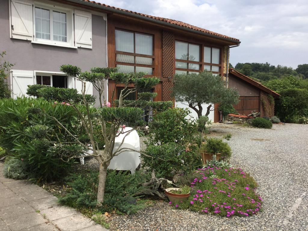 Loft Atypique Bed & Breakfast Villeneuve-de-Riviere Exterior photo