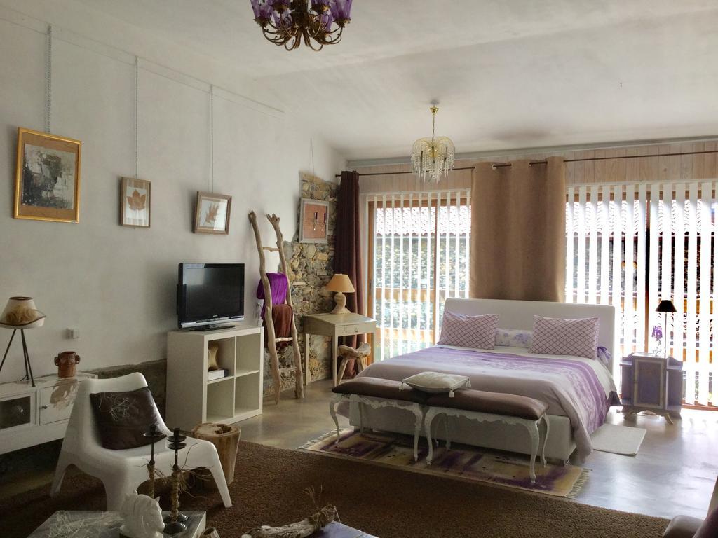 Loft Atypique Bed & Breakfast Villeneuve-de-Riviere Exterior photo
